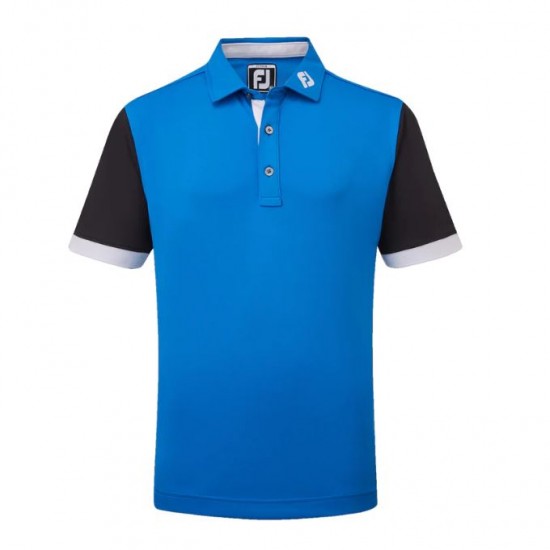 Detská polokošeľa FootJoy Colour Block Pique