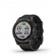 Fenix 7 Sapphire Solar, Carbon Gray DLC Titanium, Black Band Fenix 7 Sapphire Solar, Carbon Gray DLC Titanium, Black Band