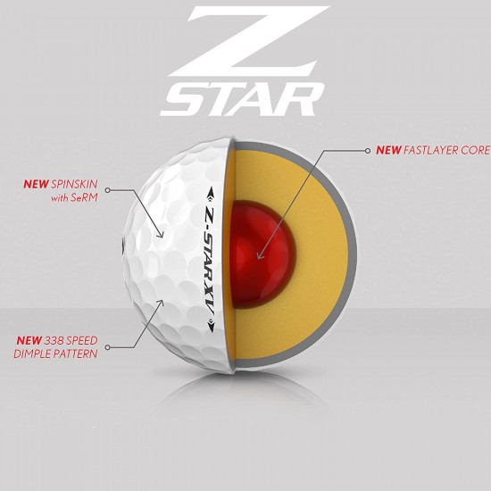 Srixon Z-STAR XV Dozen (12 loptičiek)